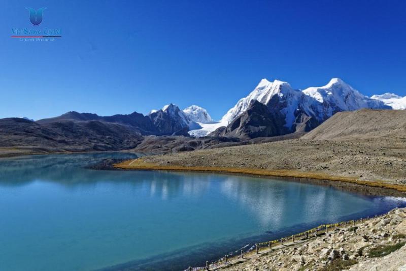 Hồ nước Gurudongmar nằm ở phía bắc của bang Sikkim