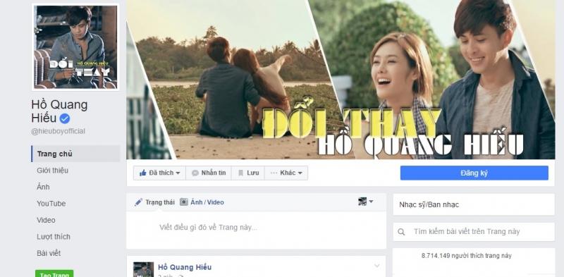 Top 8 sao Việt có lượng theo dõi ''khủng'' nhất trên facebook
