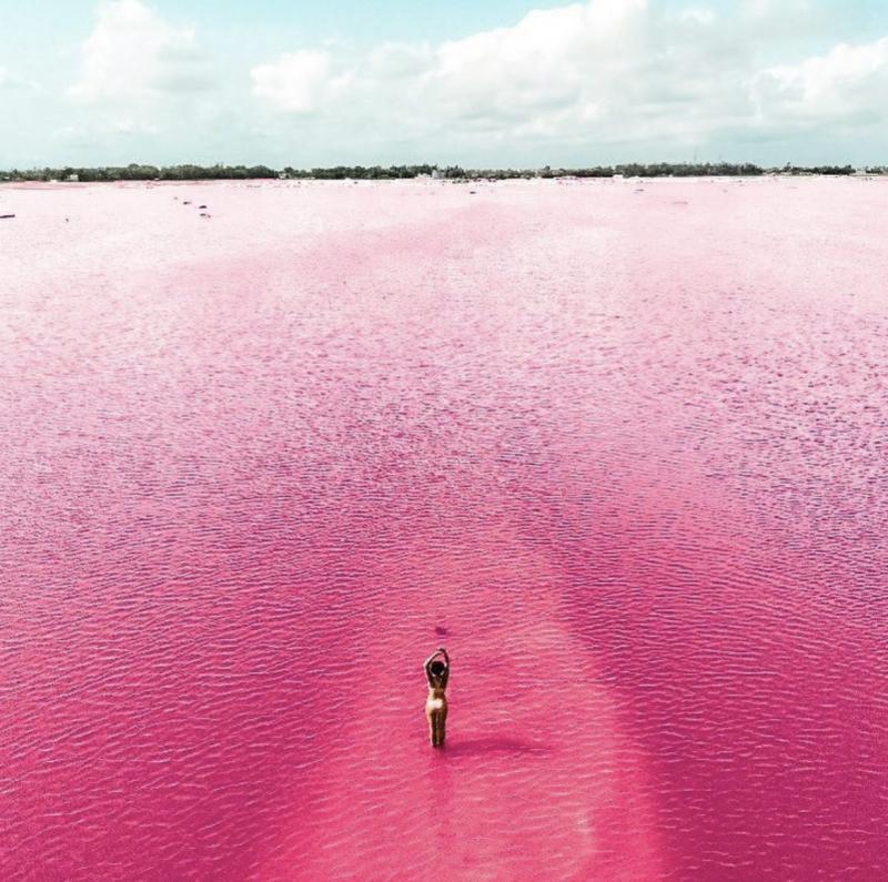 Hồ Retba, Sénégal