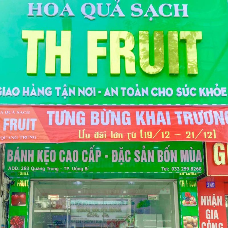 Hoa quả sạch TH Fruit - Uông Bí