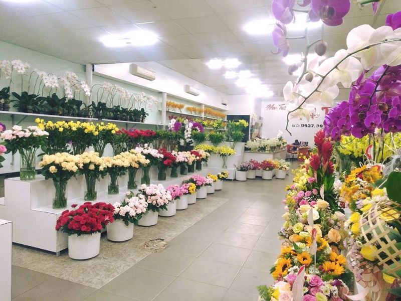 Shop hoa tươi đẹp nhất Bình Dương