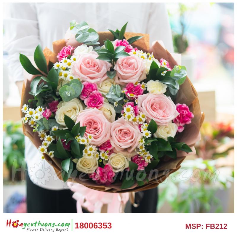 Shop Hoa Yêu Thương chuyên cung cấp các dịch vụ hoa tươi và giao hoa tận nơi trên toàn quốc