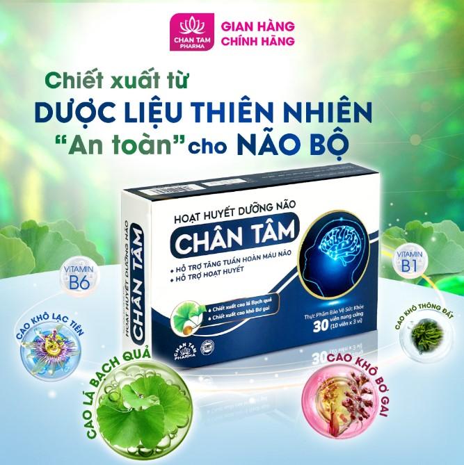 Hoạt huyết dưỡng não Chân Tâm