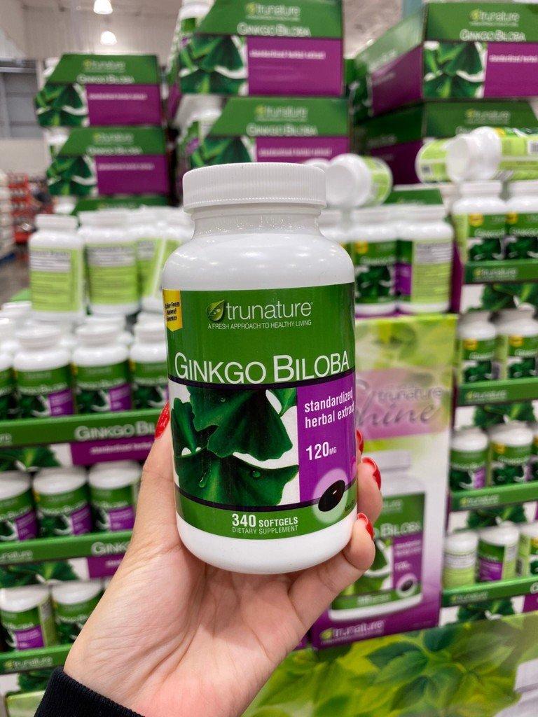 Ginkgo Biloba 120mg Trunature Của Mỹ 300 Viên