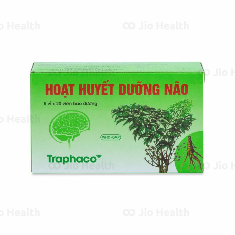 Hoạt Huyết Dưỡng Não TRAPHACO Bao Đường