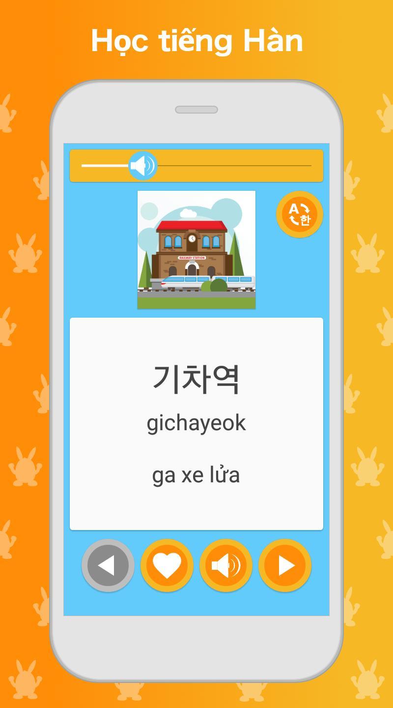 ứng dụng học tiếng Hàn hay nhất trên android