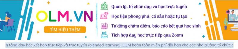 Học trực tuyến OLM