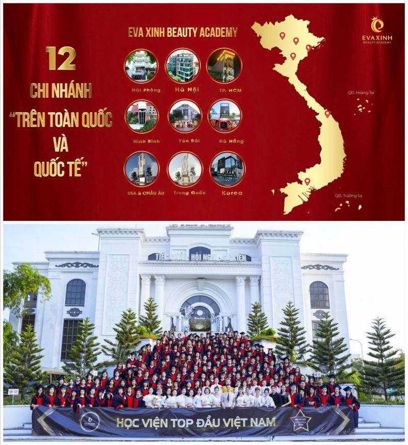 Học viện Thẩm mỹ Quốc tế EvaXinh Tại Hồ Chí Minh