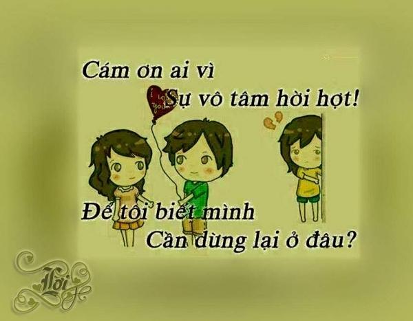 hỏi han rồi làm lơ