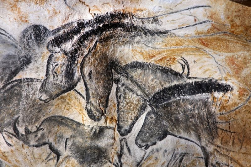Hình vẽ trong hang Chauvet có niên đại 32.000 tuổi