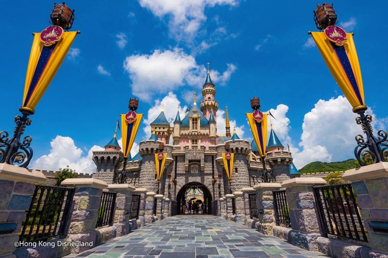 Lâu đài Disney tại Disneyland Hong Kong