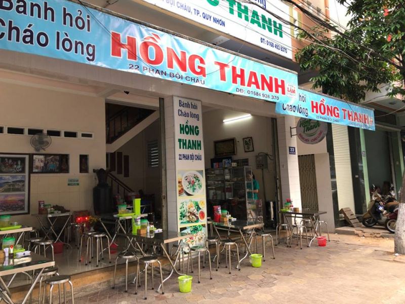 Bánh hỏi cháo lòng Hồng Thanh