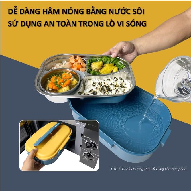 Hộp cơm giữ nhiệt văn phòng Yummy Kamn