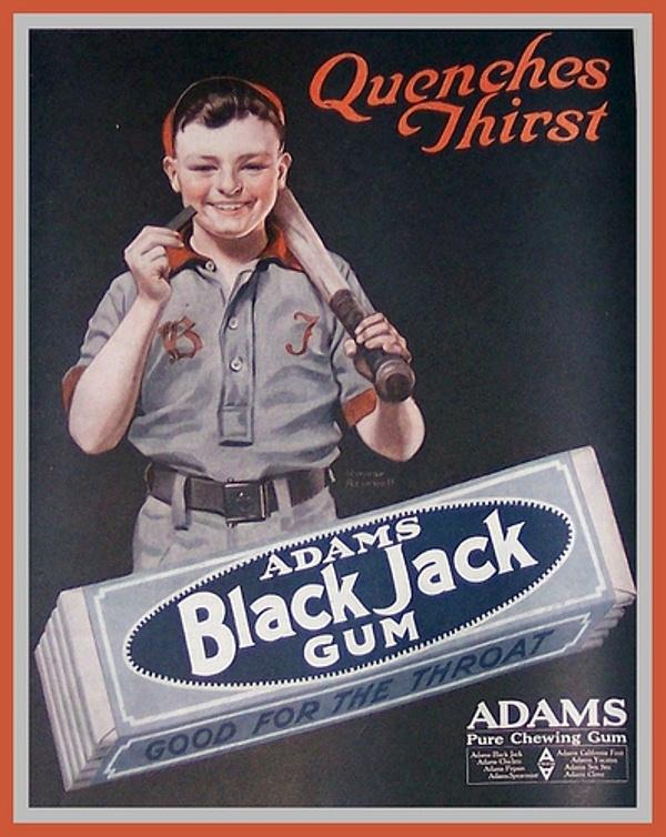 Horatio Adams phát minh ra kẹo cao su năm 15 tuổi