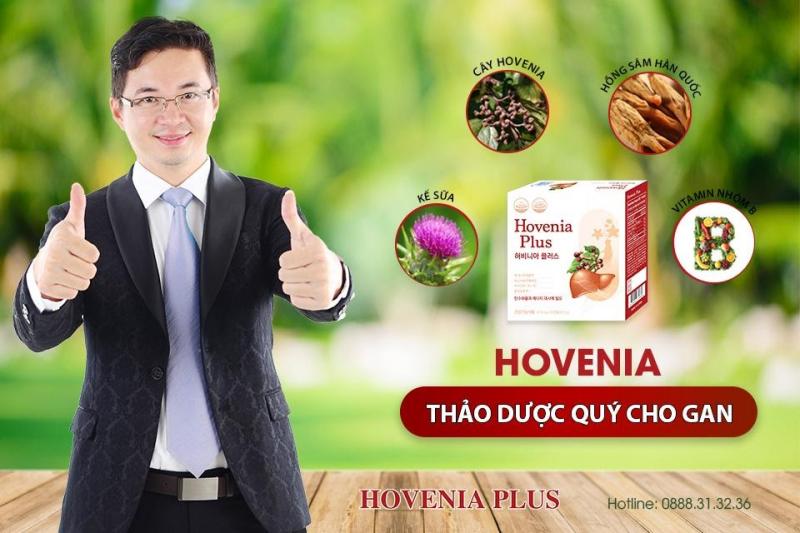 Viên uống Bổ gan, giải rượu Hoveniaplus