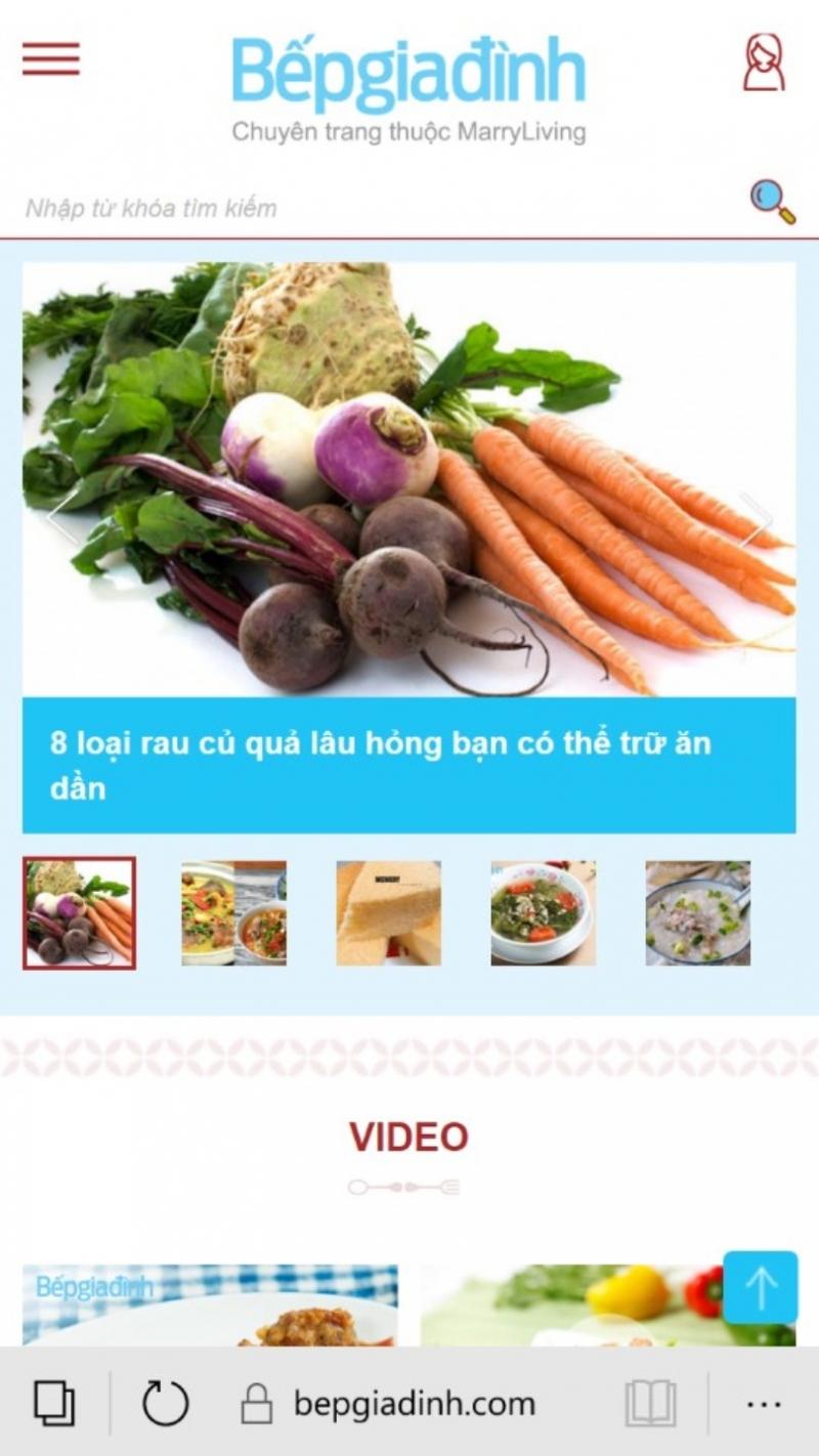 Trang chủ của bepgiadinh.com