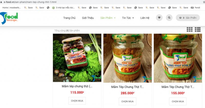 Top 6 website thực phẩm hàng đầu Việt Nam hiện nay
