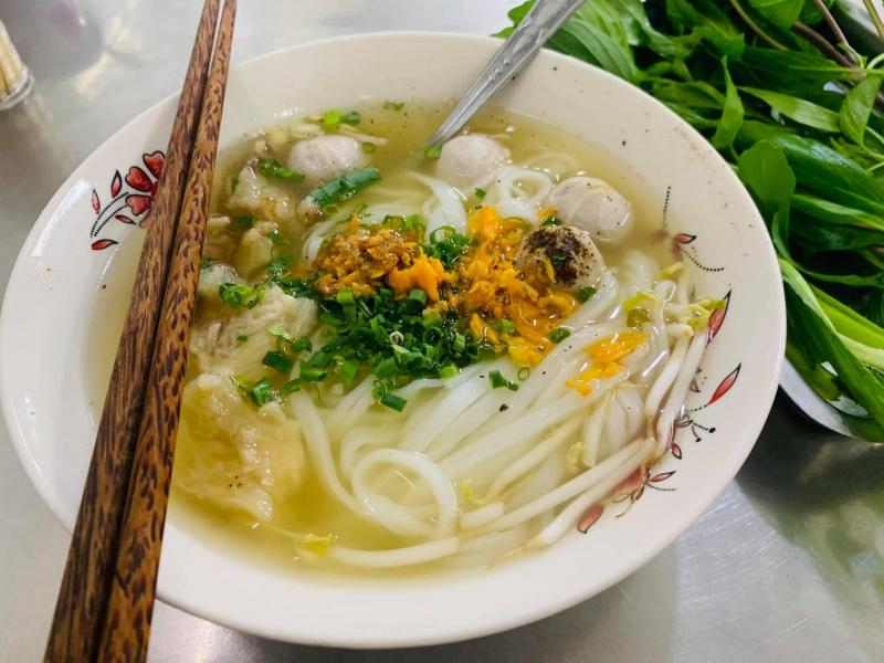 Hủ tiếu bò viên Phước Ký