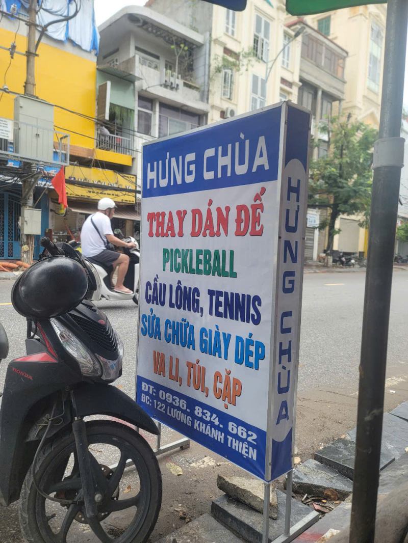 Hưng Chùa - Chuyên sửa giày pickleball, giày dép các loại