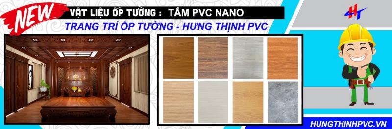 Tấm ốp tường PVC nano của Hưng Thịnh