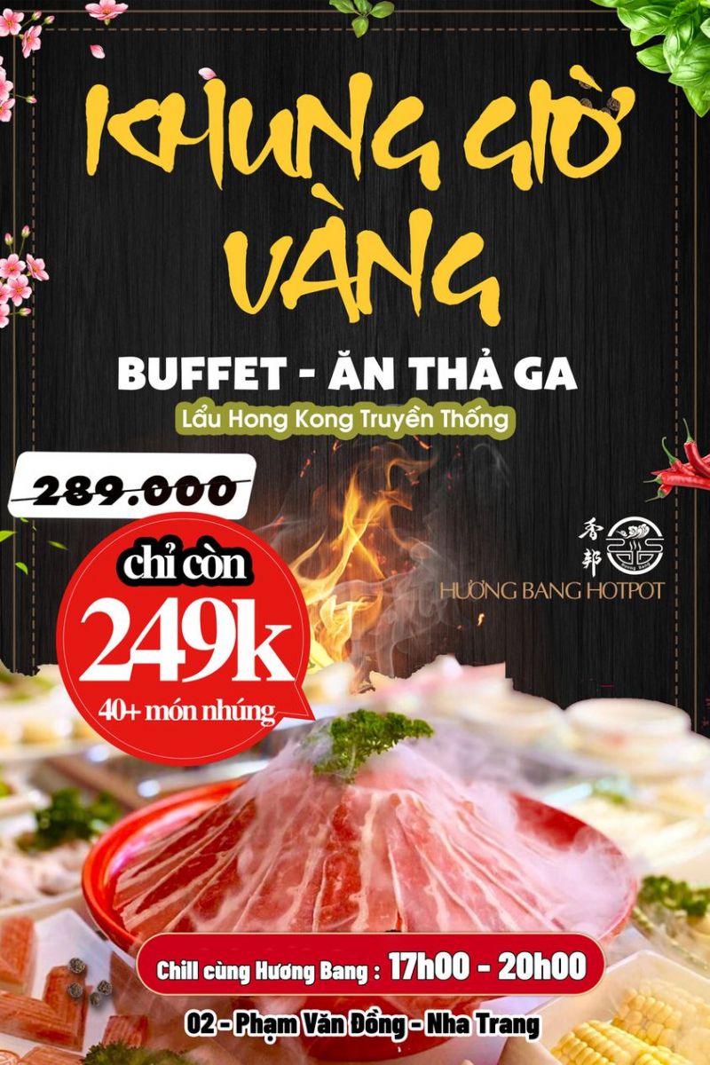 Hương Bang Hotpot - Buffet