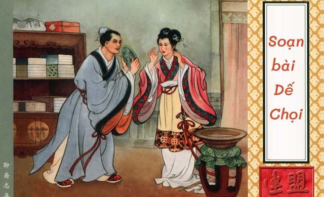 Tóm tắt, bố cục, nội dung chính văn bản Dế chọi (Bồ Tùng Linh)