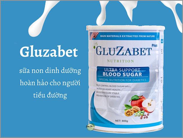 Sữa tiểu đường Gluzabet