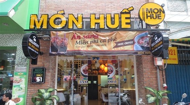 Món Huế hiện có rất nhiều của hàng khắp cả nước