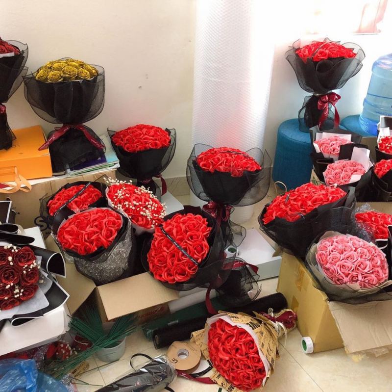 Shop bán hoa hồng sáp đẹp nhất Hà Nội