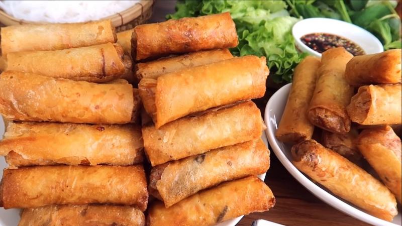 Chả ram tại nhà Huyền Nguyễn