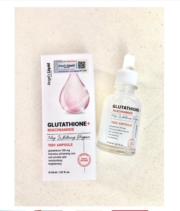 Angel’s Liquid Glutathione + 5% Niacinamide 7Day Whitening Ampoule