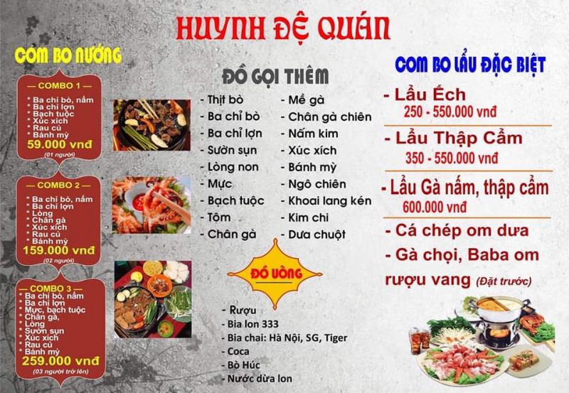 Quán nướng chảo gang ngon nhất Thái Nguyên