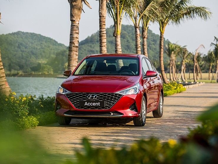 Hyundai Accent xếp vị trí thứ 3