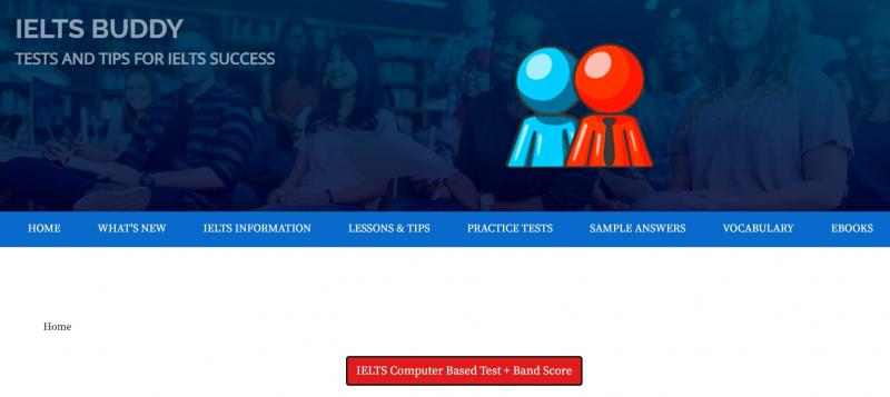 Trang web IELTS Buddy