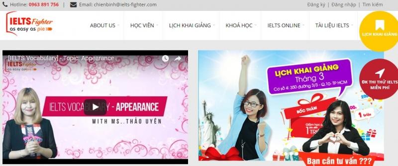 Các bài học trên website được phân loại theo các level phù hợp với từng trình độ của người học