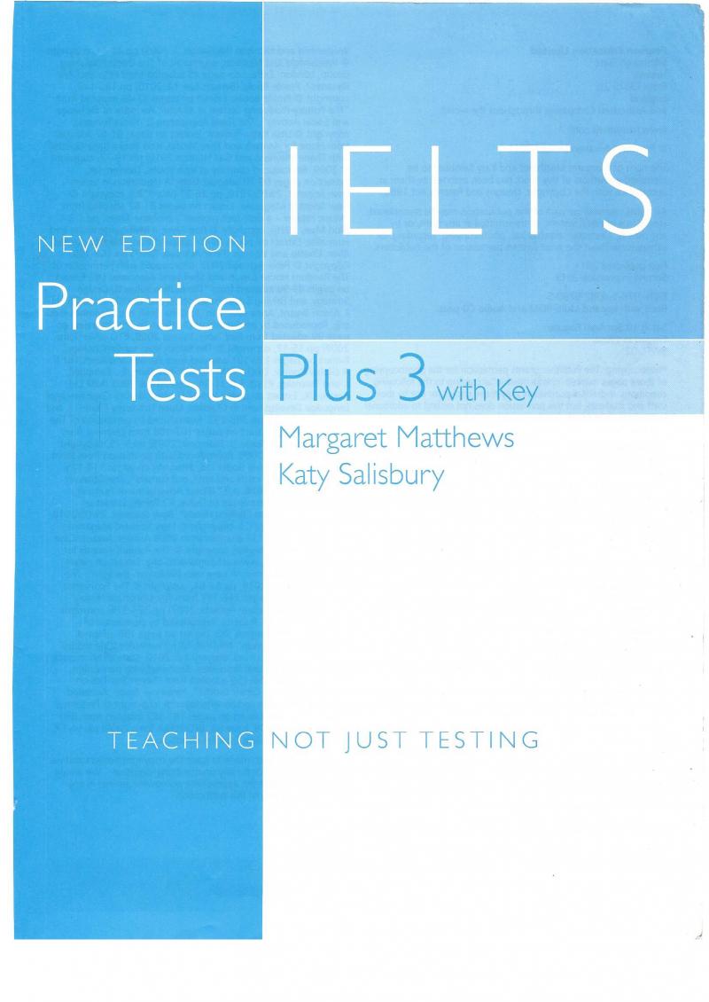 IELTS Practice Test Plus 3