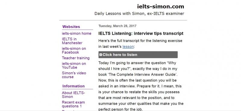 IELTS Simon