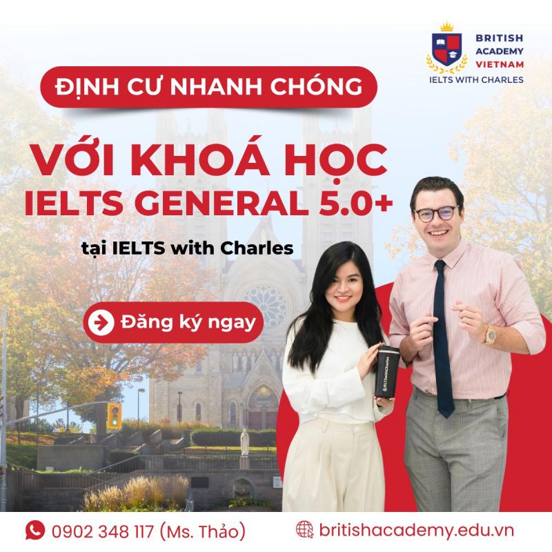 IELTS with Charles - British Academy Vietnam