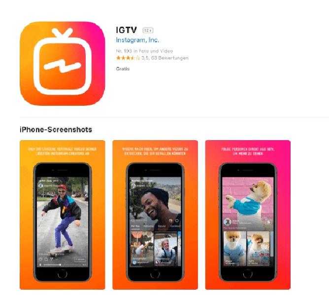 IGTV của Instagram nổi tiếng với các video cá nhân tự quay