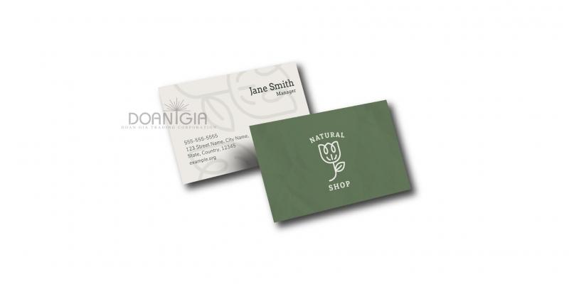 Mẫu thiết kế Card Visit tại Công Ty In Ấn Đoàn Gia