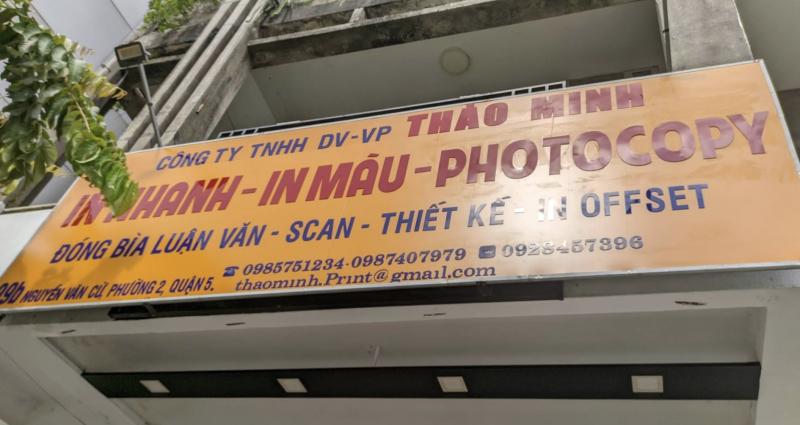 In Nhanh - Photocopy Thảo Minh