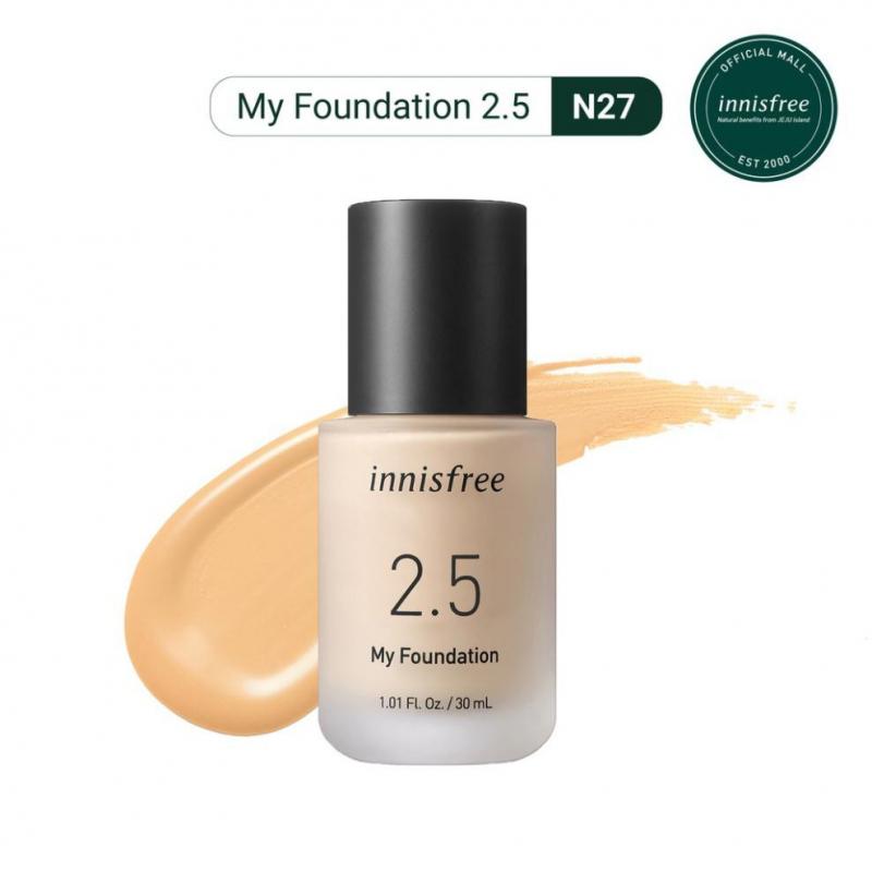 Kem nền trang điểm innisfree My Foundation 2.5