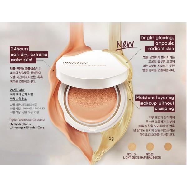 Innisfree Ampoule Intense Cushion SPF34 PA++