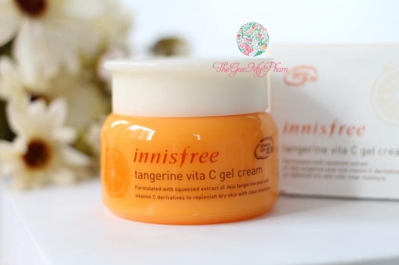 INNISFREE TANGERINE VITA C GEL CREAM