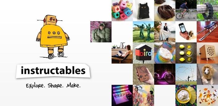Giao diện của Instructables