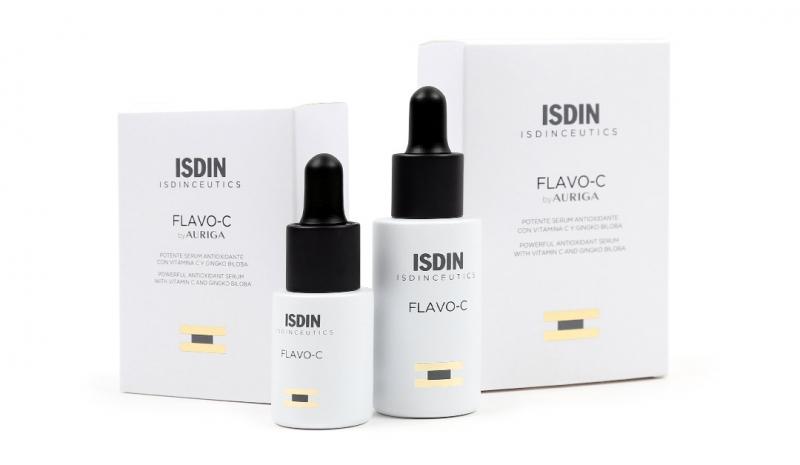 Isdin Flavo-C Serum có chứa chất chống oxy hóa thực vật