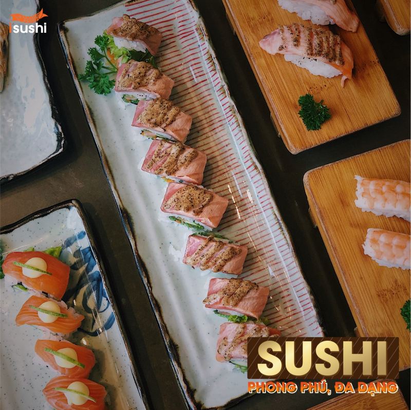 Nhà hàng sushi ngon nổi tiếng tại quận 3, Tp. HCM