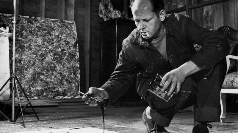 Jackson Pollock là một họa sĩ nổi tiếng người Mỹ