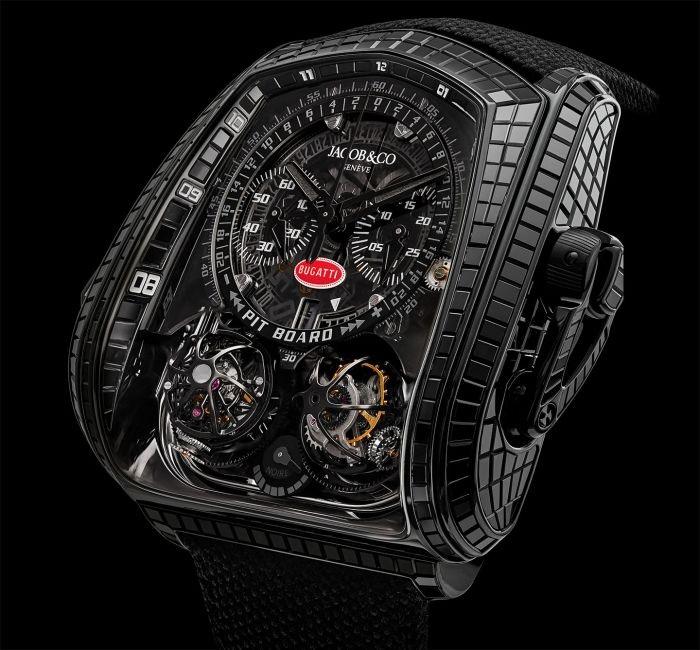 Jacob & Co. Twin Turbo Furious La Montre Noire Bugatti