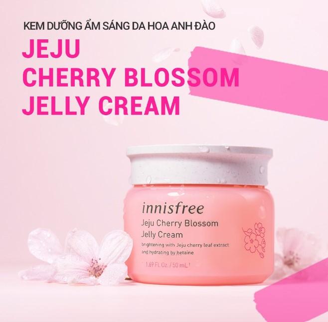 Jeju innisfree Cherry Blossom Jelly Cream